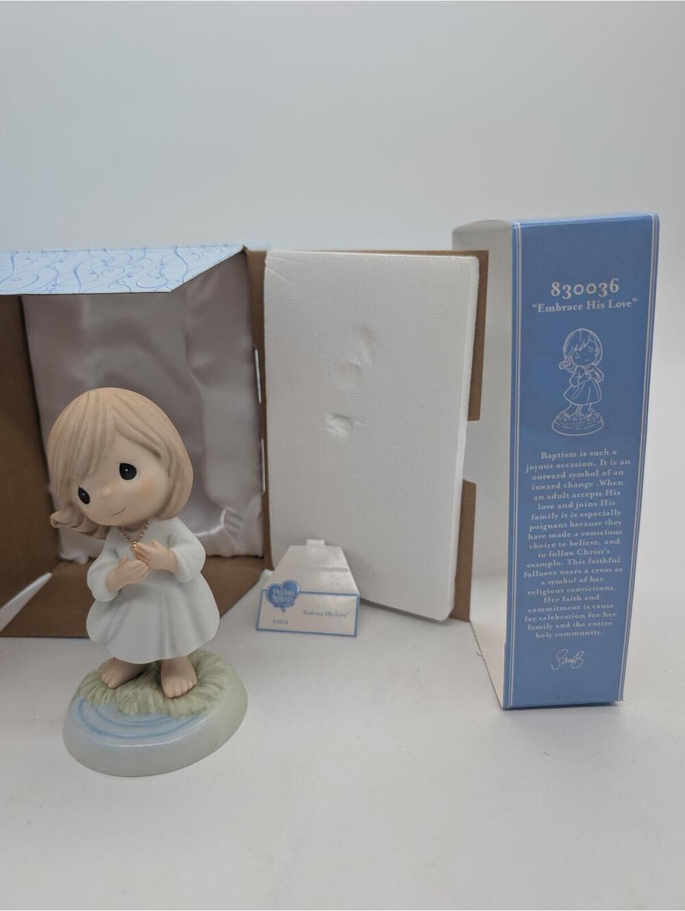 Precious Moments Endless His Care Figurine #830036 With Box Enesco Vintage